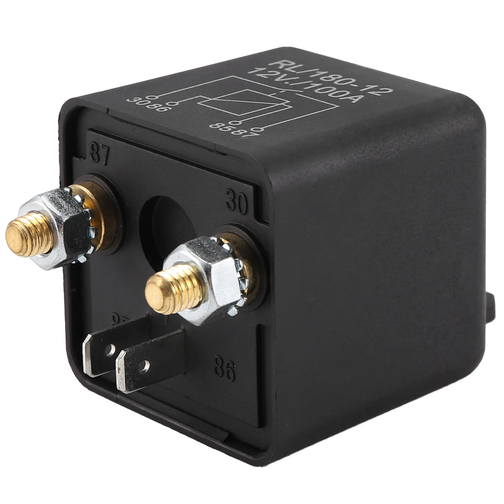 A74E-High Current Relay Starting Relay Power Car Truck Motor Automotive Heavy Current Start Relay Low Power Consumption