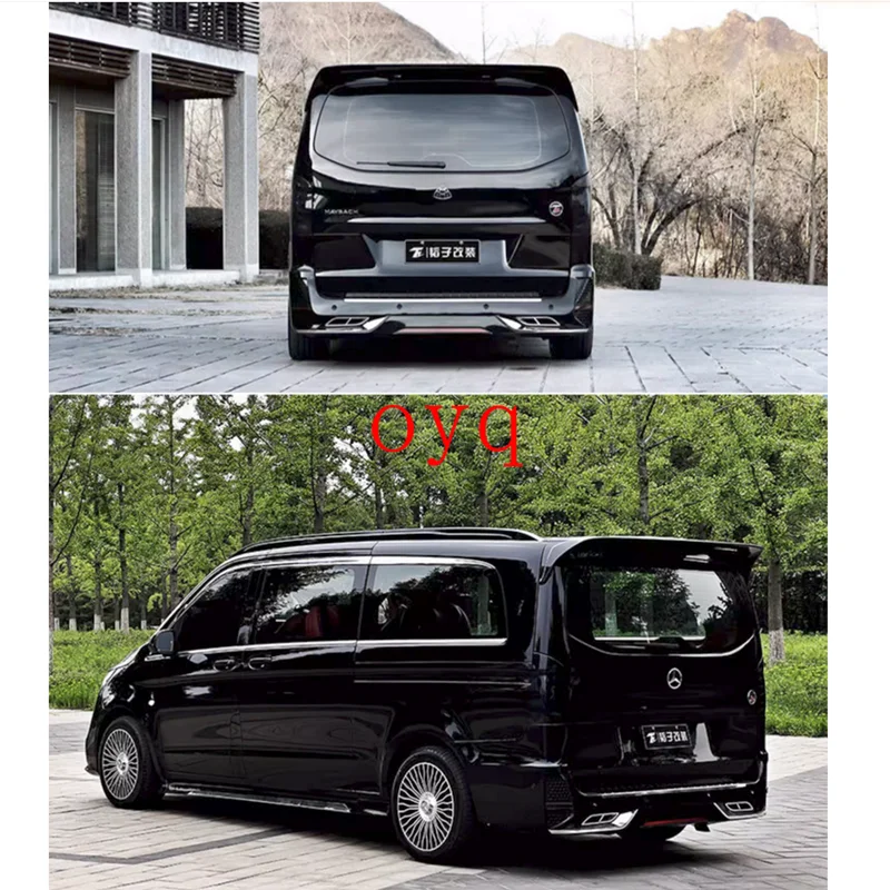 Applicable to Benz Vito W447 spoiler Mercedes-Benz V250 V260 spoiler modified tail top wing spoiler