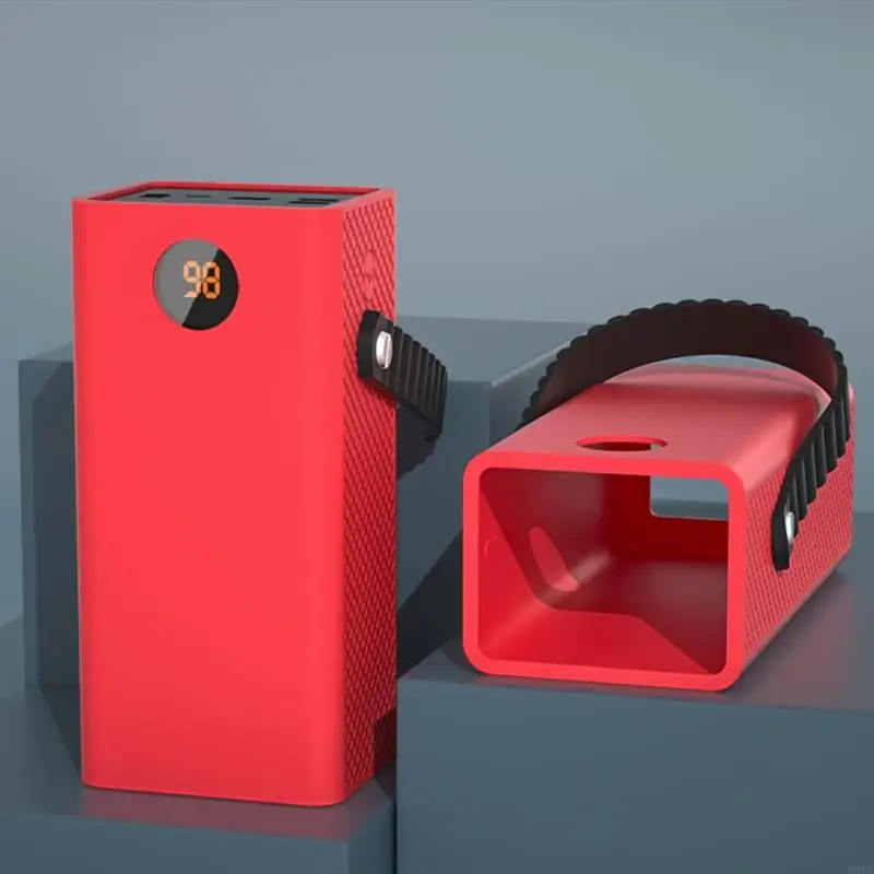 1 шт. силиконовый чехол для Romoss PEA40 Power Bank, все включено, защитный чехол, 40000 мАч, моющийся водонепроницаемый чехол