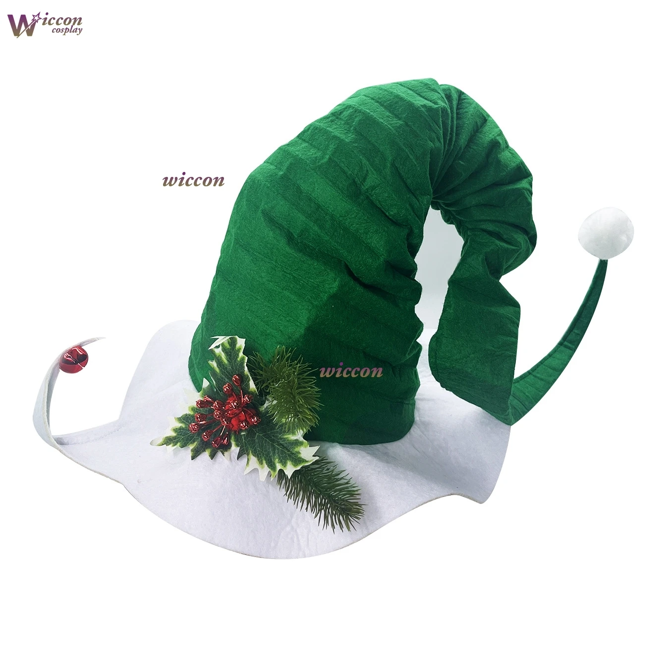 Moe/ جديد عيد الميلاد قزم قبعة الزهور الاصطناعية الديكور عيد الميلاد محدودة الديكور هدية المنزل الكبار الاطفال تأثيري ملحقات عيد الميلاد