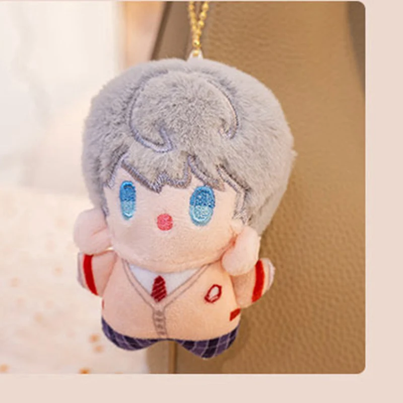 10cm Kawaii Starfish Love And Deepspace Pendant Cute Idol Cotton Doll Anime Plush Star Dolls Stuffed Figure Toys Collect Gift