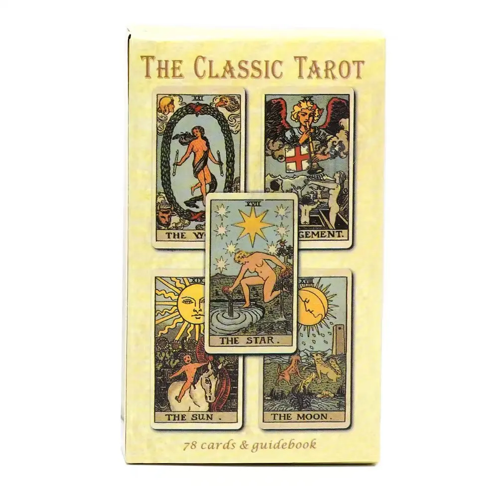 The Classic Tarot Cards Tarot Deck 78Pcs For Easy Beginners Fate Fortune Telling Party Tabletop Board Game Oracle Cards Toy - Image 4