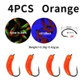 4 Piezas Naranja