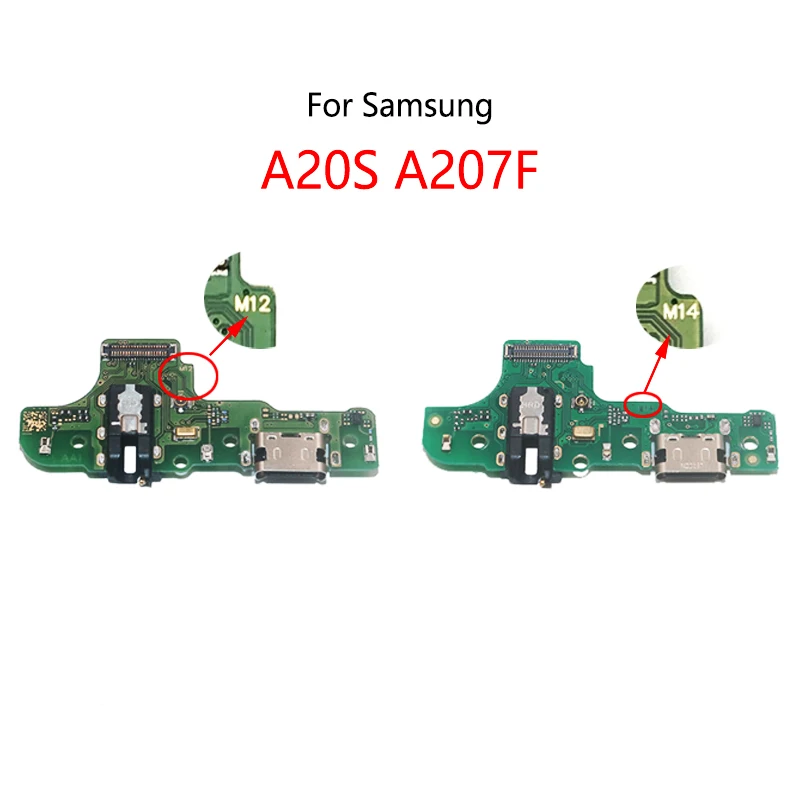 USB Charging Dock Connector Port Socket Jack Plug Charge Board Flex Cable For Samsung Galaxy A10S A20S A107F A207F