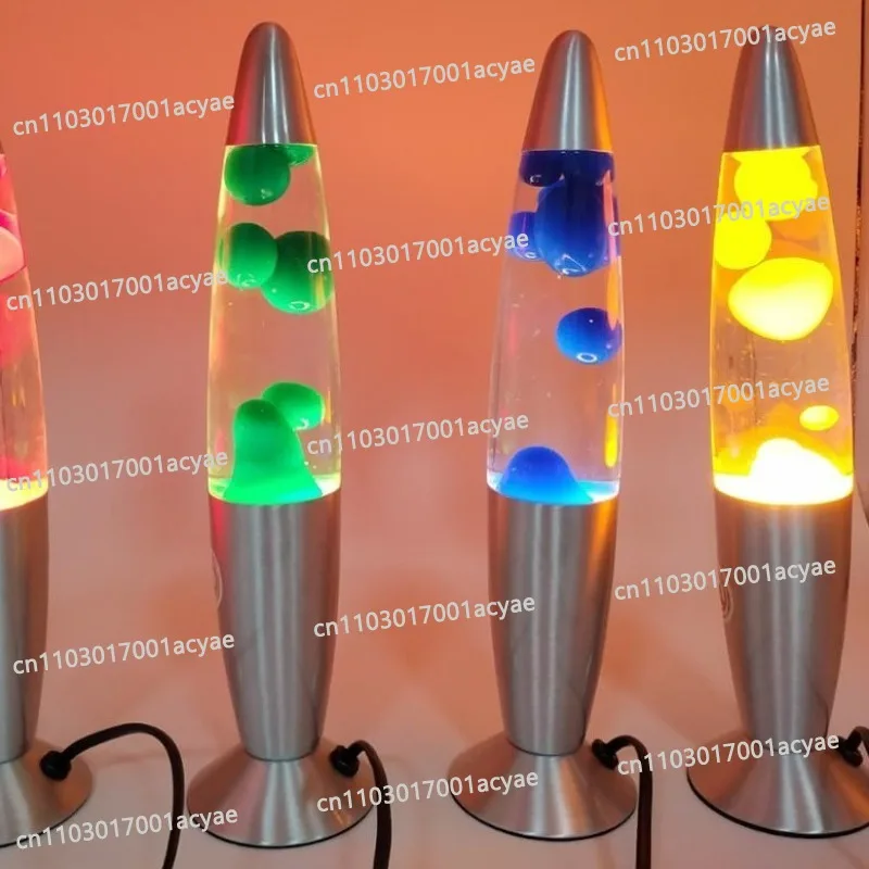 Water wax hot convection lava lamp wax lamp, living room creative jellyfish lamp, decompression work lamp