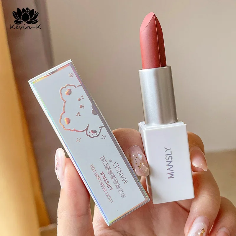 Waterproof Velvet Lipstick Easy To Wear Longstay Lip Stick Long-Lasting Matte Lip Makeup Cosmetic Nutritious Beauty  lipgloss