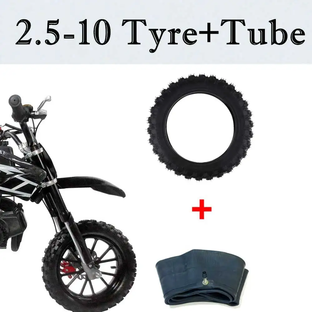 2.50-10 Rubber Inflatable Tire Inner Tube for CRF50 PW50 Scooter