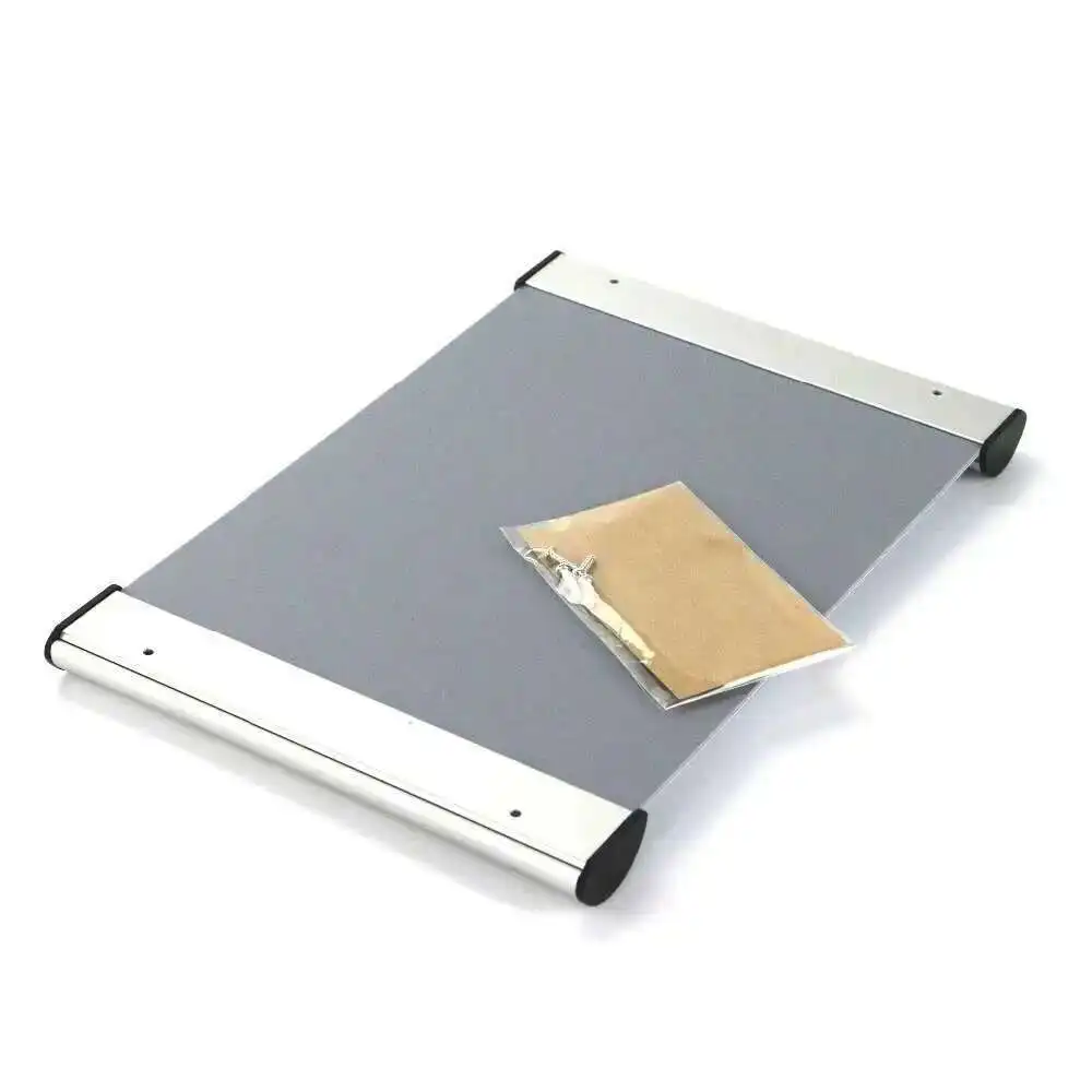 20pcs 120*297 Mm Wall Mount Poster Frame Photo Picture Frame Wall Sign Holder Paper Picture Label Display Door Sign Frame Cover