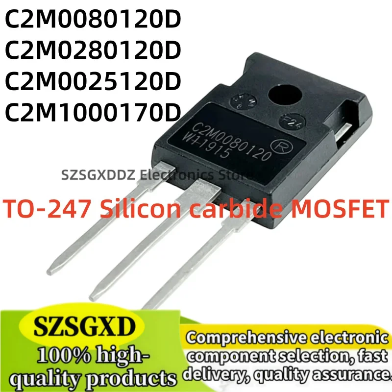 5-10 pieces 100% new quality C2M0080120D C2M0280120D TO247 C2M0025120D C2M1000170D TO-247 Silicon carbide MOSFET