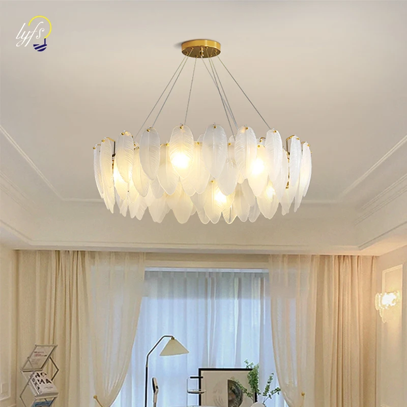 

Crystal Chandeliers Luxury Nordic Pendant Lights Interior Lighting For Home Bedside Living Room Decoration Chandeliers Lamp