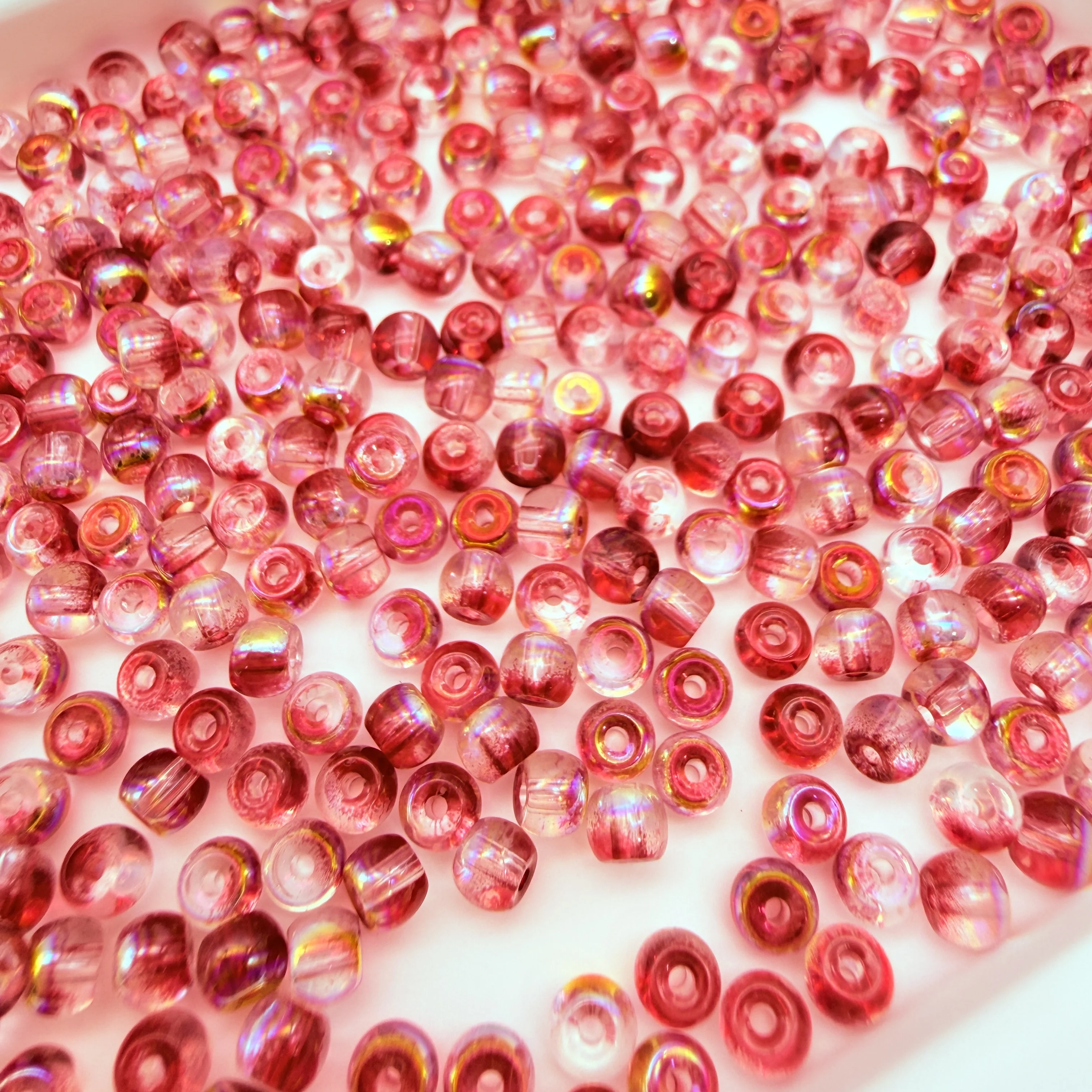 4mm 970pcs Upscale crystals beads AB color plating Loose bead bracelet Jewelry Making Accessories DIY Needdlework