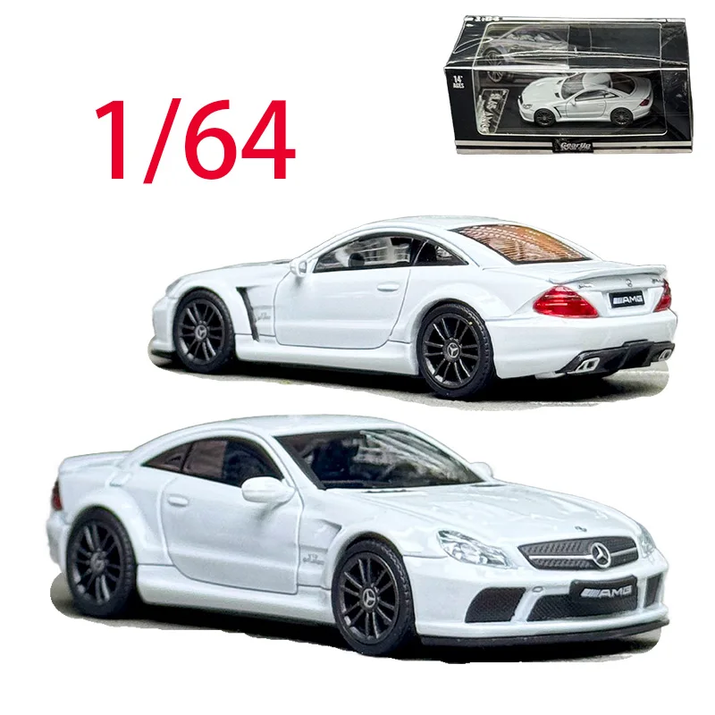 

GUM литой под давлением масштаб 1/64 модель автомобиля Mercedes из сплава Mercedes SL65 AMG 5th R230 игровые транспортные средства игрушки для мальчиков оригинальная коллекция коробок