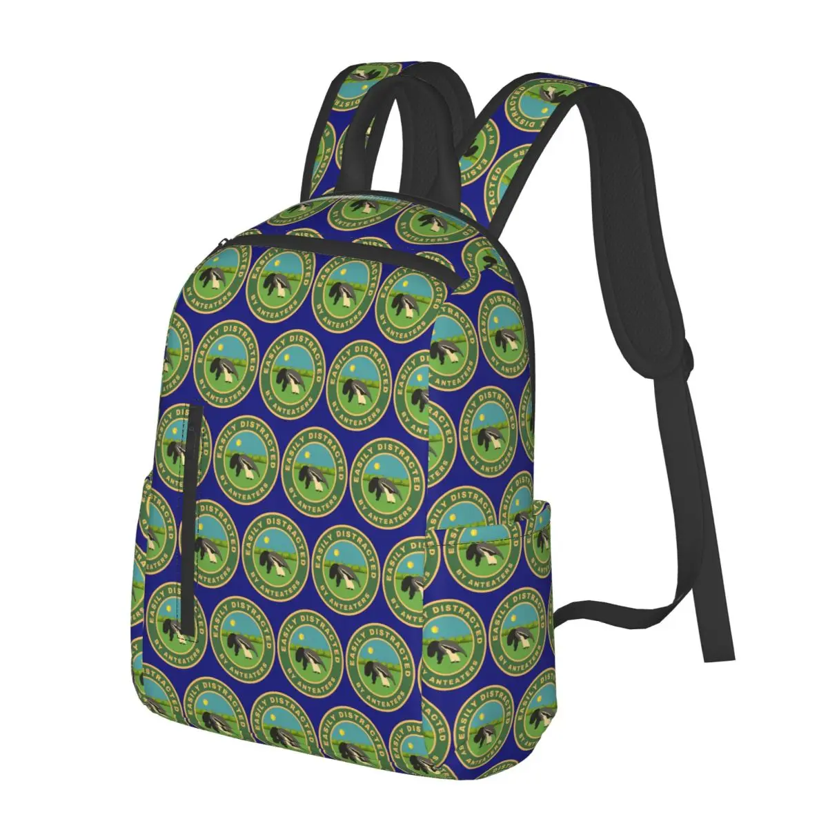 

Easily Distracted By Anteaters Student Backpack School Bag Hiking Travel Daypack for Boys Girls Bookbag Shoulder Bags