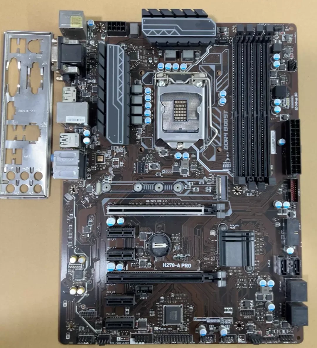 

For MSI H270-A PRO Motherboard H270 LGA 1151 DDR4 Mainboard 100% Tested OK Fully Work Free Shipping