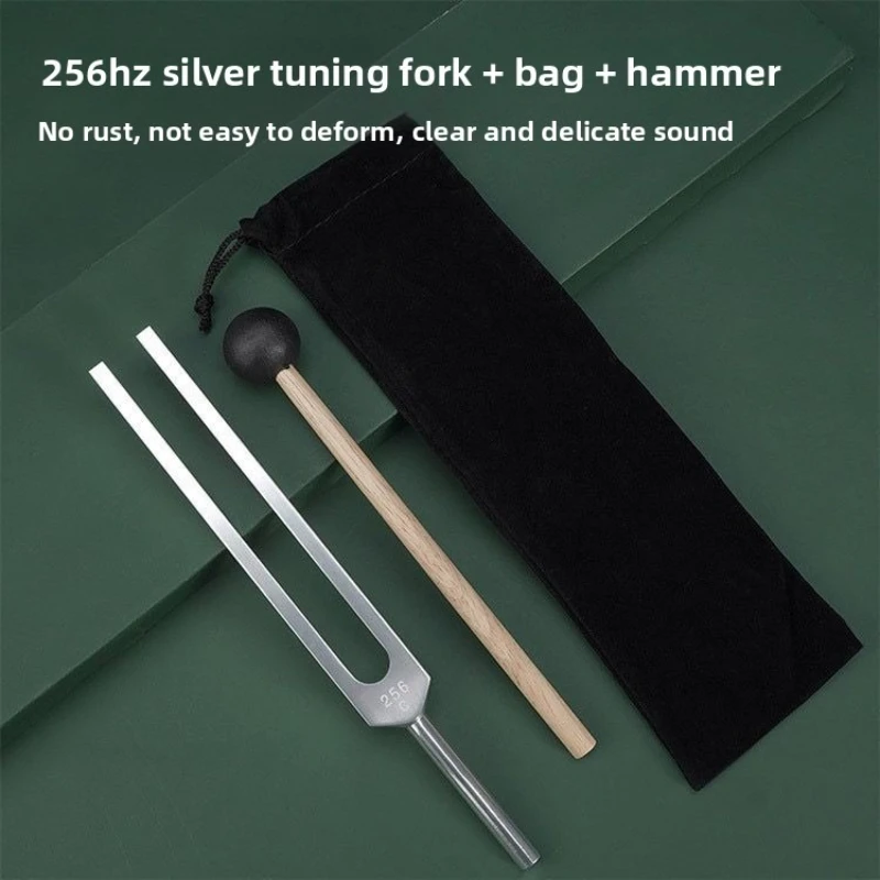 High Frequency Crystal Tuning Fork Sound Healing Therapy Yoga Meditation Stress Relief Chakra Cleansing Gift Box