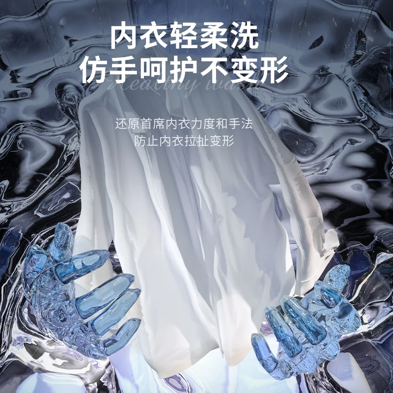 غسالة منزلية صغيرة نصف أوتوماتيكية بقوة 220 فولت مع وظيفة الجفاف، مناسبة لملابس الأطفال والملابس الداخلية