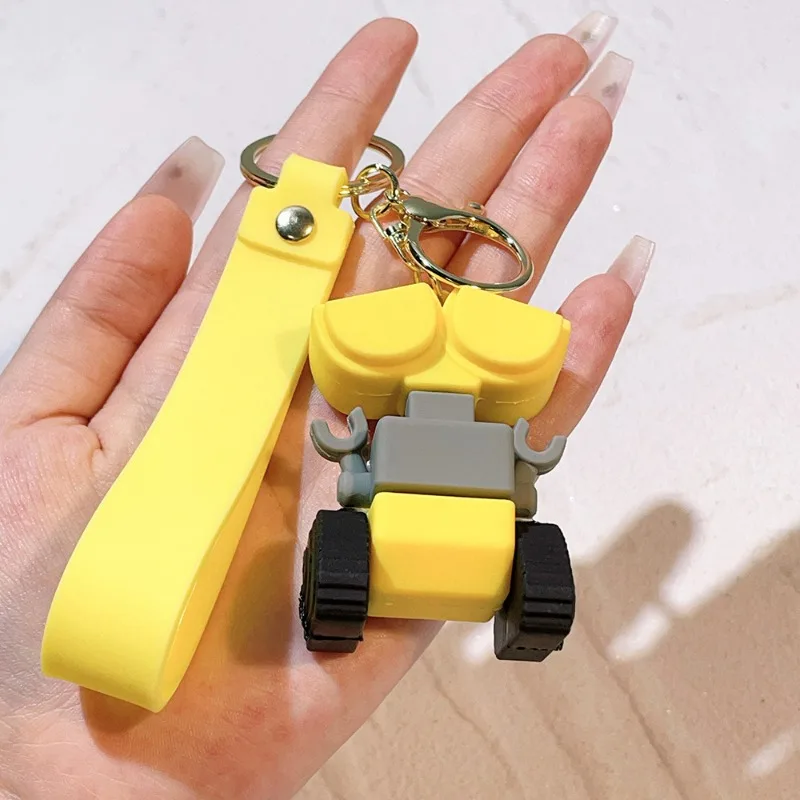 الإبداعية لطيف الكرتون ديزني روبوت التعبئة المفاتيح جدار E إيفا Kawaii المفاتيح الرجال والنساء حقيبة تزيين مُثبت هدية