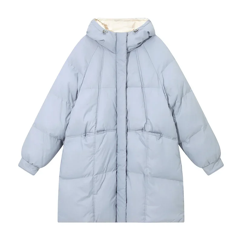 2022 New Down Cotton-padded Women's winter Back Season Mid-length Cotton-padded Waist Jacket