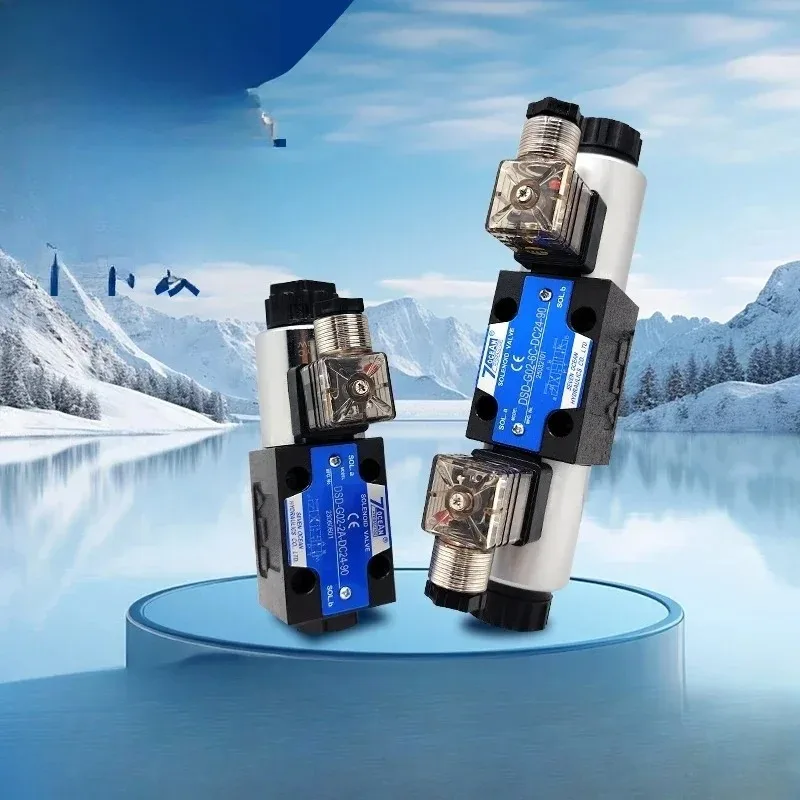 7OCEAN صمام الملف اللولبي لسبعة المحيط DSV/DSD-G02-2C-DC24- 90/82/72/-A220 6C 8C 2A