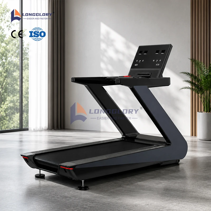 Commercial Aerobic Fitness Training 20km/h Heart RateTest Electric Motorized Running Machine Treadmill for Fitness Club