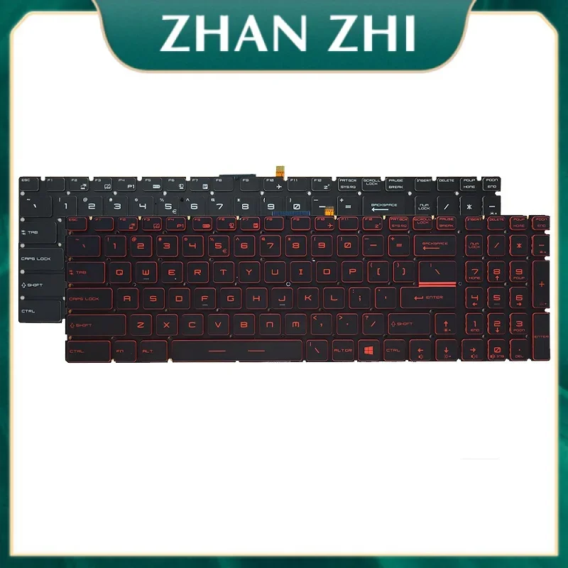 노트북 교체용 키보드, MSI GL62 GE62 CR72 GL62M WS60 GP62 GE62VR GL60 CX72 GP72 PE60 PE70 GT72 GS60 용, 신제품