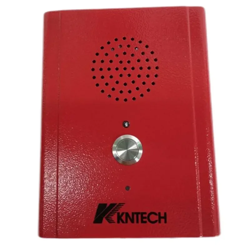 KNZD-13 VOIP KNTECH White Waterproof intercoms SOS Cleanroom telephone Elevator phone weatherproof Wall mounting Phone