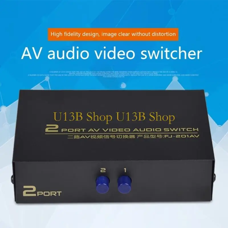 U13B 2 Port Av Rca …