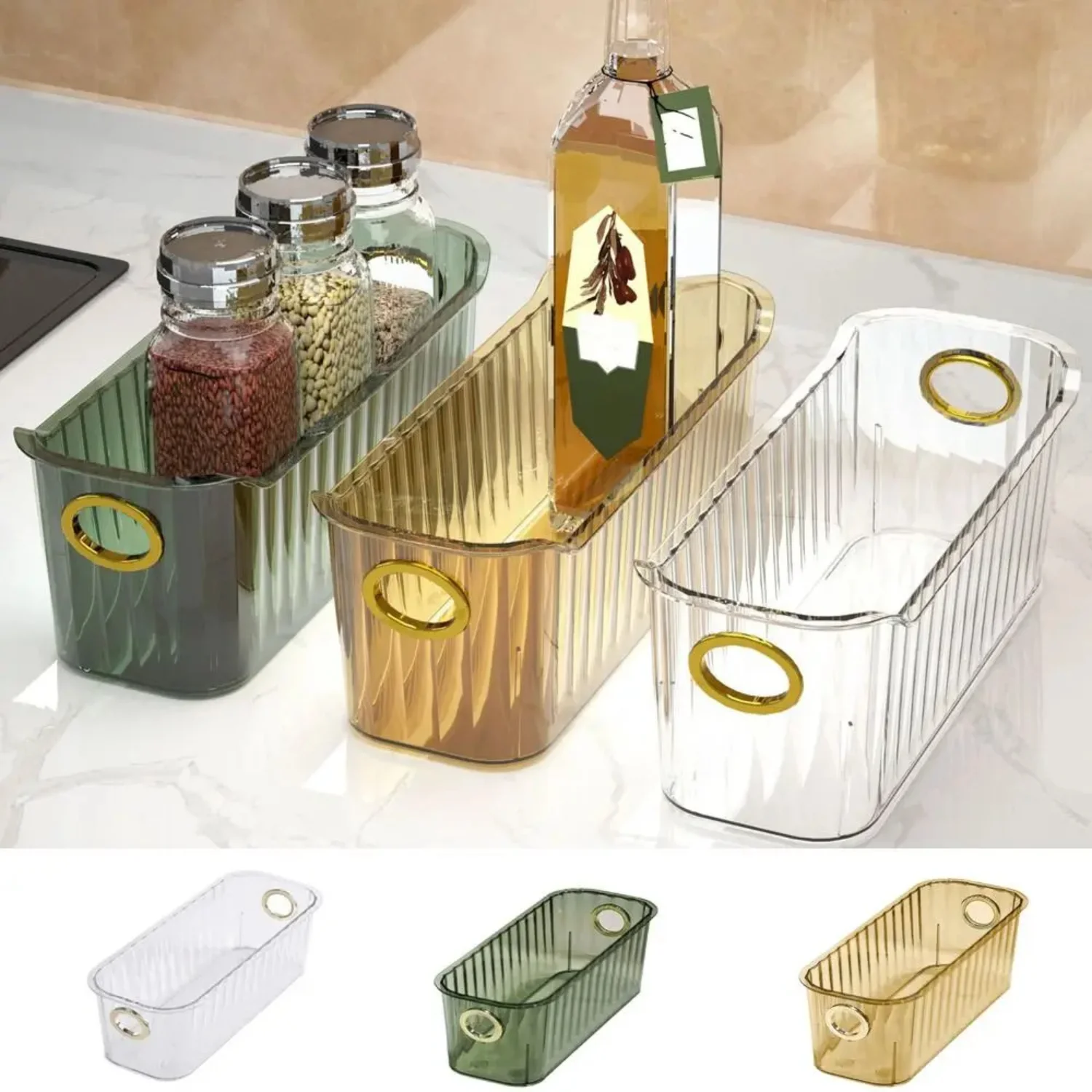 Desktop Cosmetics  Box Acrylic Bathroom  Drawer Sundries Snack Makeup  Basket Organizer Rack