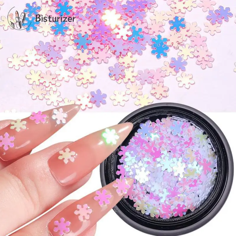 Trendy Unique Nail Art Sparkling Effect Long-lasting Vibrant Colors Colorful Star Sequins Gel Polish Vibrant Nail Colors