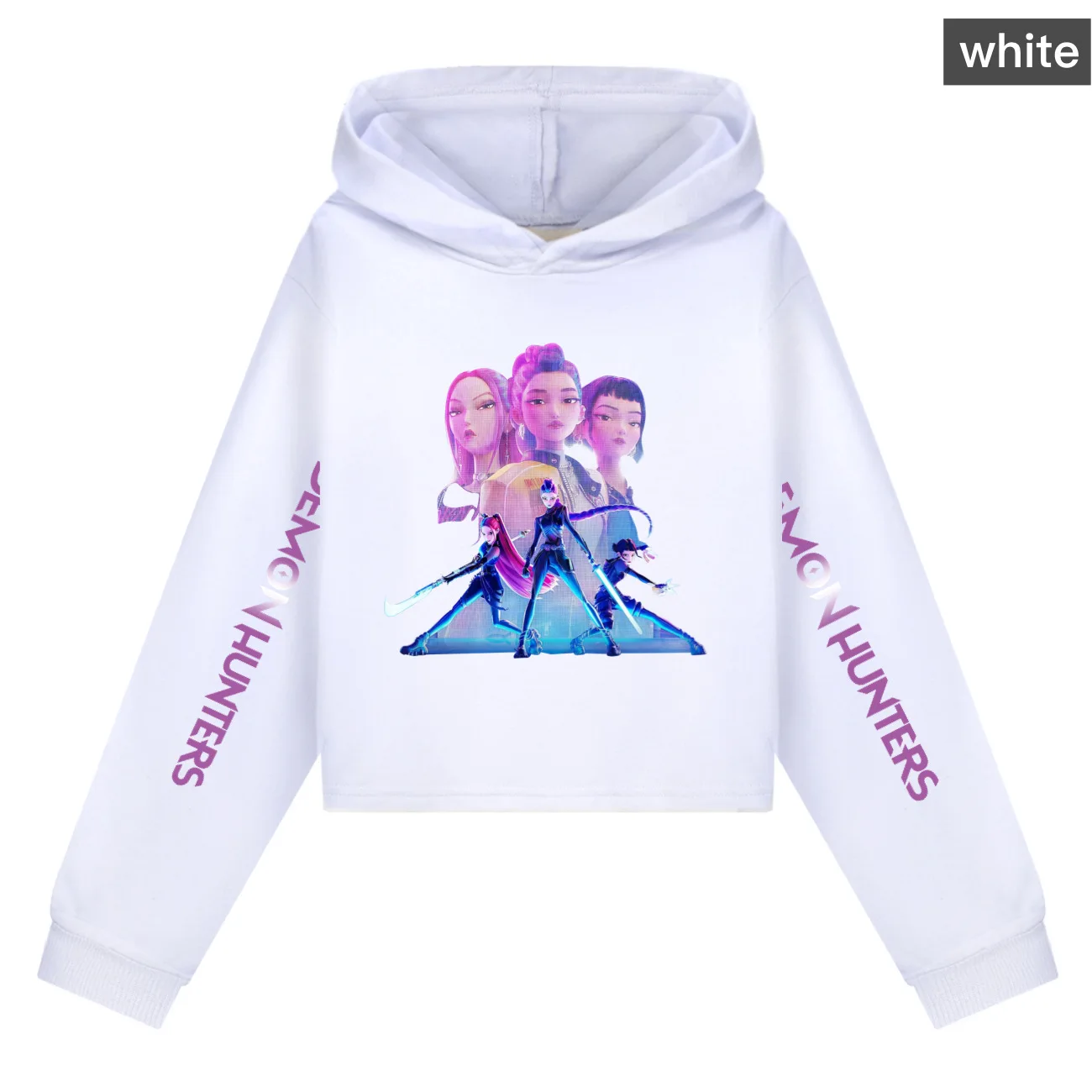 

2025 г., аниме K-Pop, охотники на демонов, толстовка с капюшоном для девочек и мальчиков, пуловер в стиле Харадзюку в стиле хип-хоп, детские топы, свитшот, детская одежда, модные тенденции