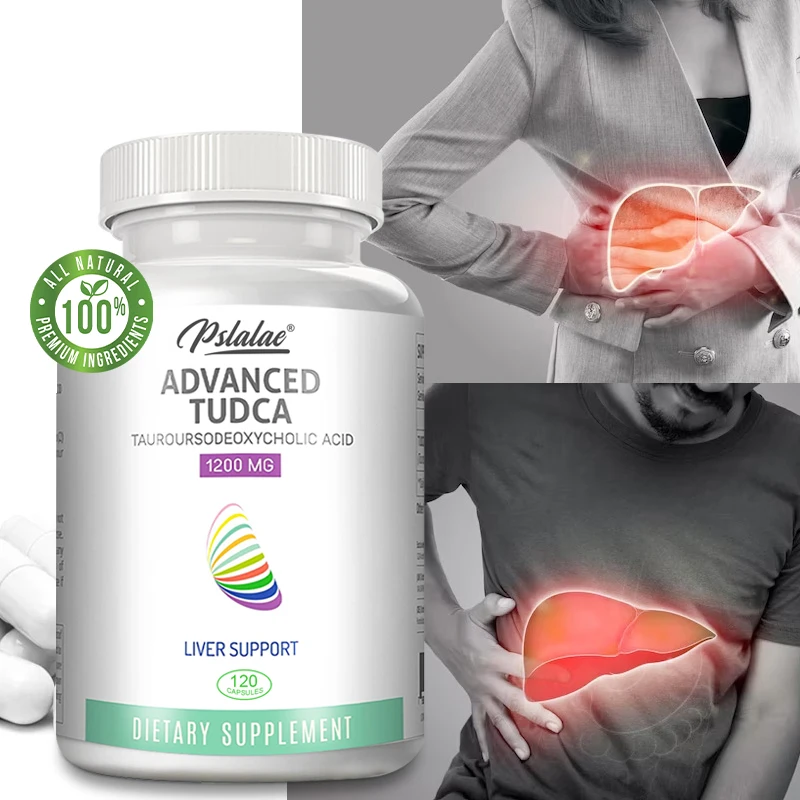 TUDCA Liver Supplement - Protect Liver, Anti-oxidation, Detoxify, Lower Blood Sugar, Relieve Anxiety, Promote Metabolism
