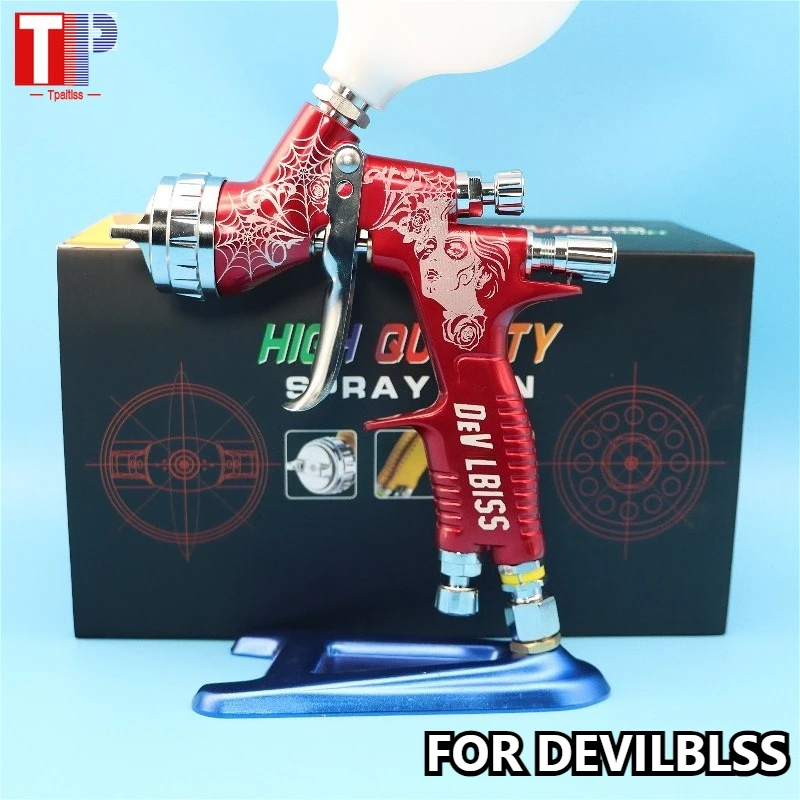 DeVilblss GTl PRO Lite Spray Gun HVLP Auto Paint Sprayer High Transfer Efficiency Low Pressure for Automotive Refinishing Body