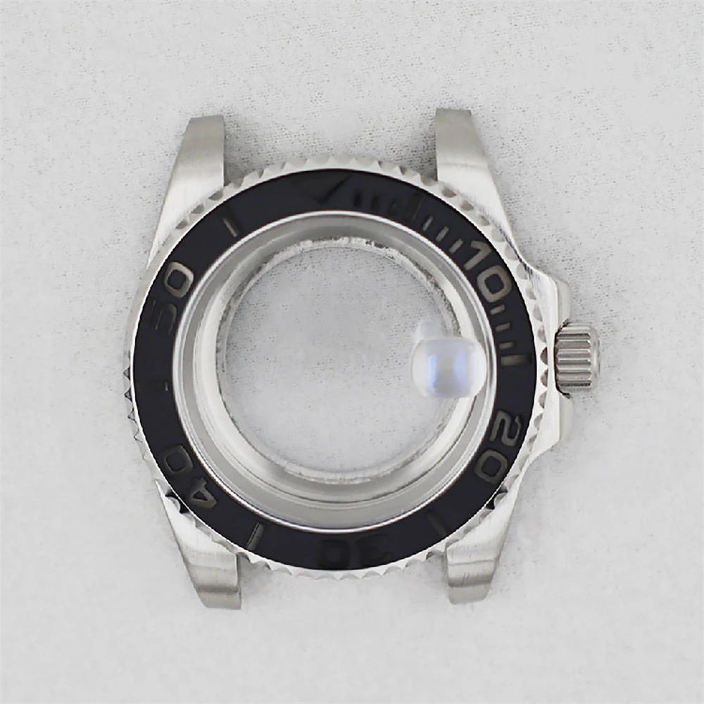 

Transparent Bottom Case NH35 316L Stainless Steel Sapphire Glass Watch Case 41mm for NH35 NH36 4R35A 4R36A Movement Men Watch