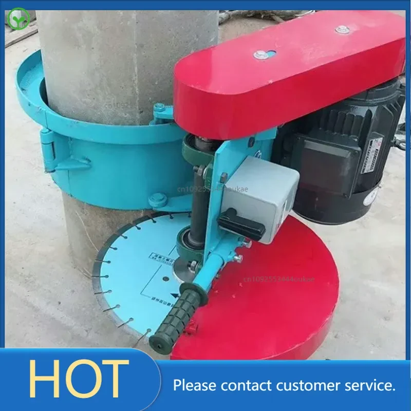 Construction cement pipe pile cutter, multifunctional hoop reinforced cement pipe pile cutter, utility pole pile cutter