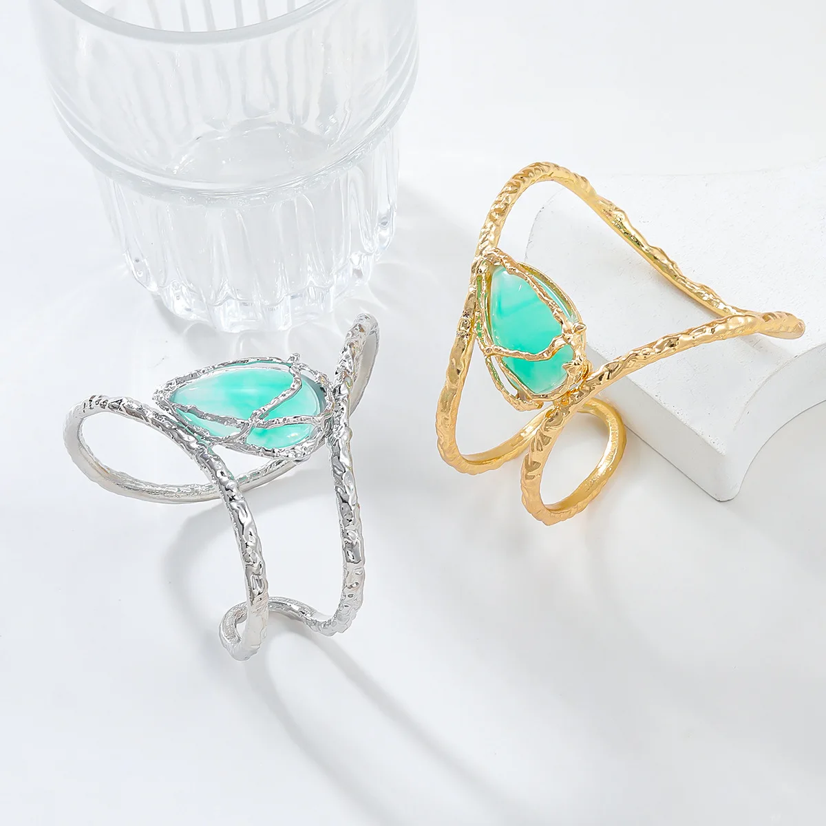 Exaggerated Gold Cu…