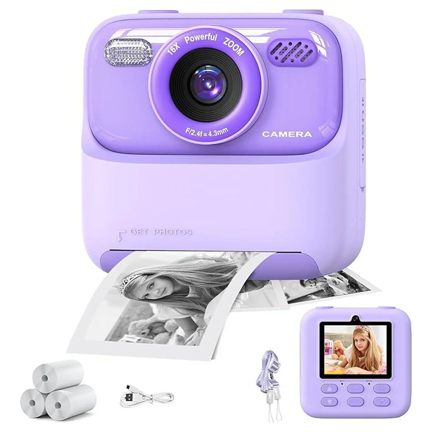 Toys For Kids Video - Digitale camera voor kinderen 1080P HD