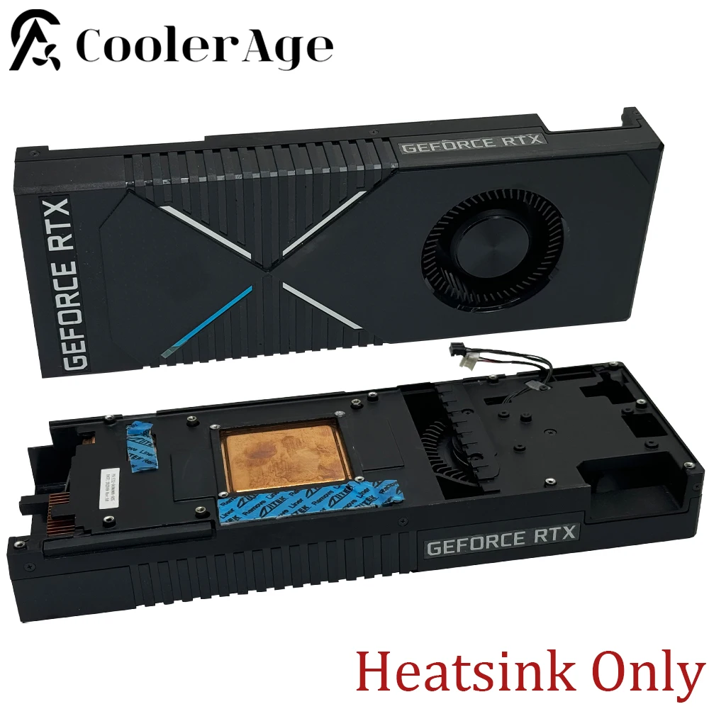 

F​or HP GeForce RTX 2080 Ti Video Card Heatsink 63MM Original RTX2080Ti Graphics Card Replacement Heatsink