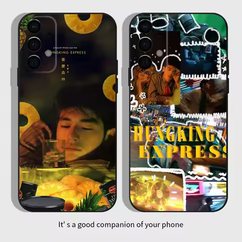 Chungking Express Movie Phone Case For Samsung Galaxy A13,A21s,A22,A31,A32,A52,A53,A71,A80,A91 Soft Black Cover