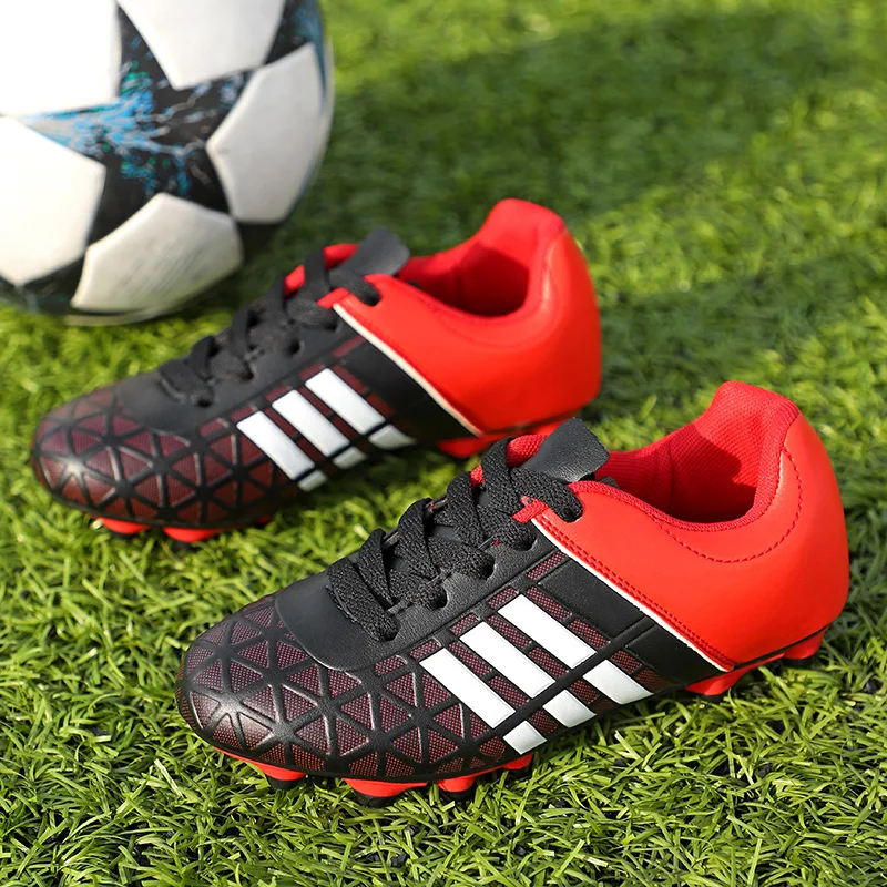 AG/TF Kids Football Shoes Indoor Professional Original Boy Football Field Boots Soccer Childrens Shoes Society Cleats Training