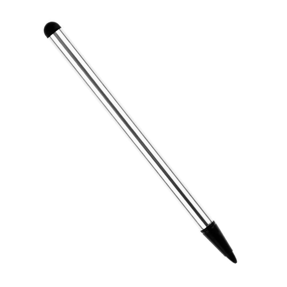 Ronde Kop Deel Naam Stylus Pen Capacitieve Touch Comfortabele En Compacte En Draagbare Dubbele Pointer Pen Pakket Inhoud