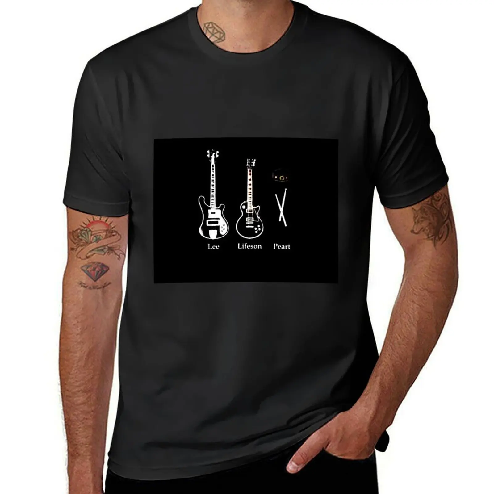 LEE' LIFESON' PEART' BEST LOGO T-Shirt Aesthetic clothing customs design your own plus sizes men clothings