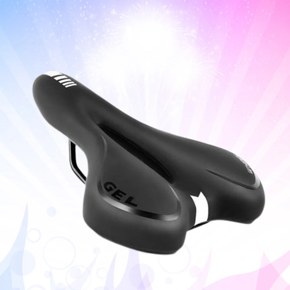 

Bicycle Seat Silicone Saddle Absorption Breathable Women Men Bike Road Mountain Fold Fits Cycling Comfort Durable Elastic Bike