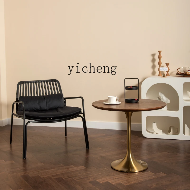 

Home Coffee Table Low Sofa Side Table Living Room Modern Round Table