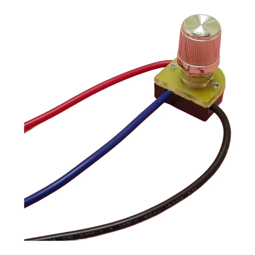 Rotary Control Three Position Switch Kit 4pcs for Ceiling Fan Light Adjustment and General Lighting Compatibility