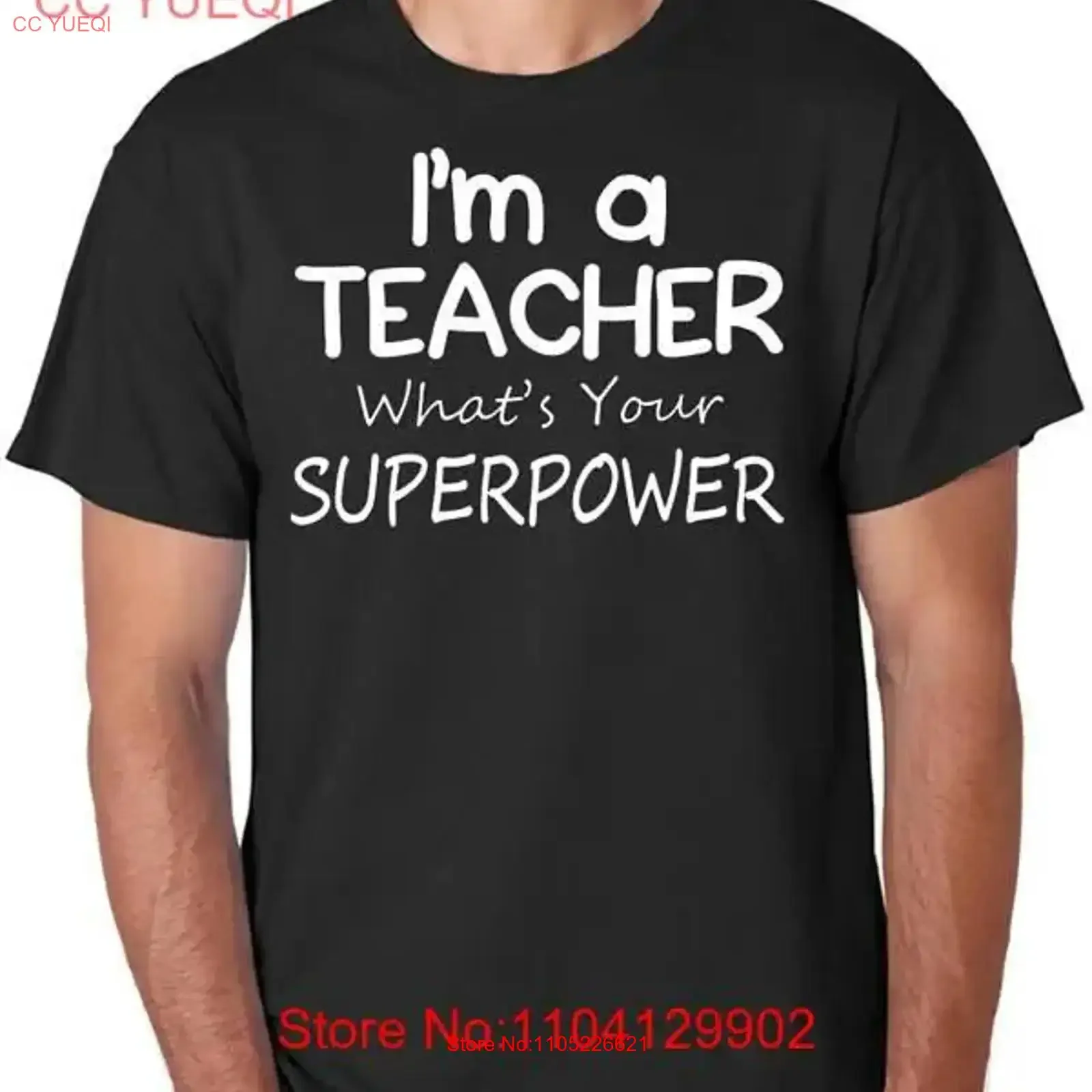 T-shirt d'enseignant « Je suis quelqu'un qui a une superpuissance », éducateur fier, professeur universitaire, éducation à domicile, connaissance, style vintage, légèrement délavé