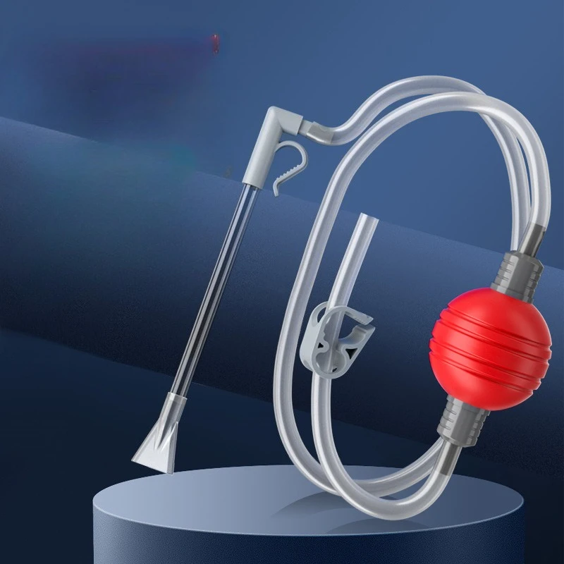 

Сифонный насос для очистки гравия в аквариуме со шлангом для замены воды и дренажа в аквариуме