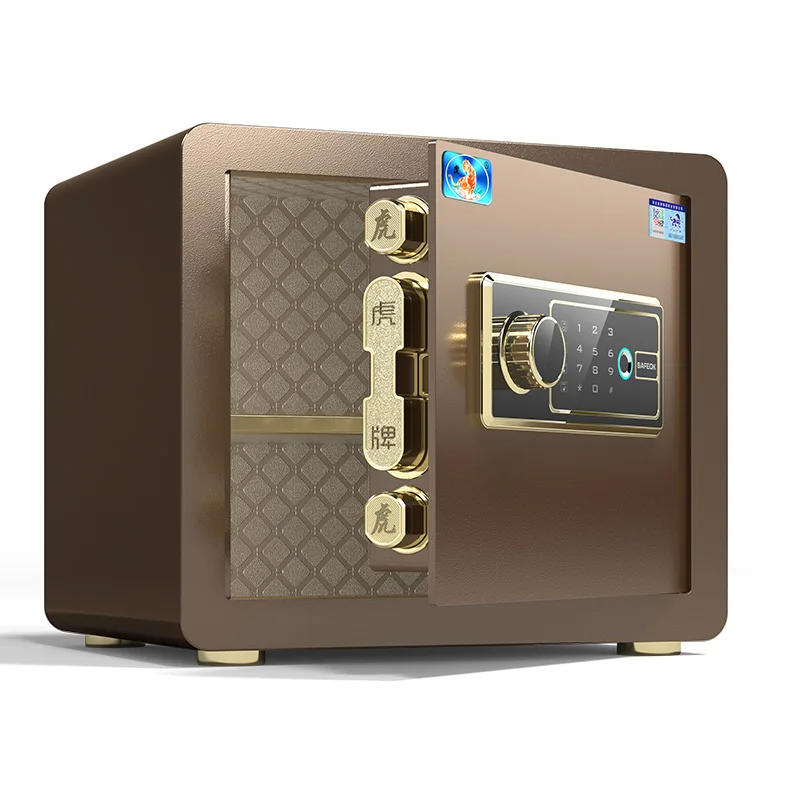

Safe Household Small Fingerprint Safe Electronic Password Safe Deposit Box All-steel Anti-theft Office Mini Home Wardrobe