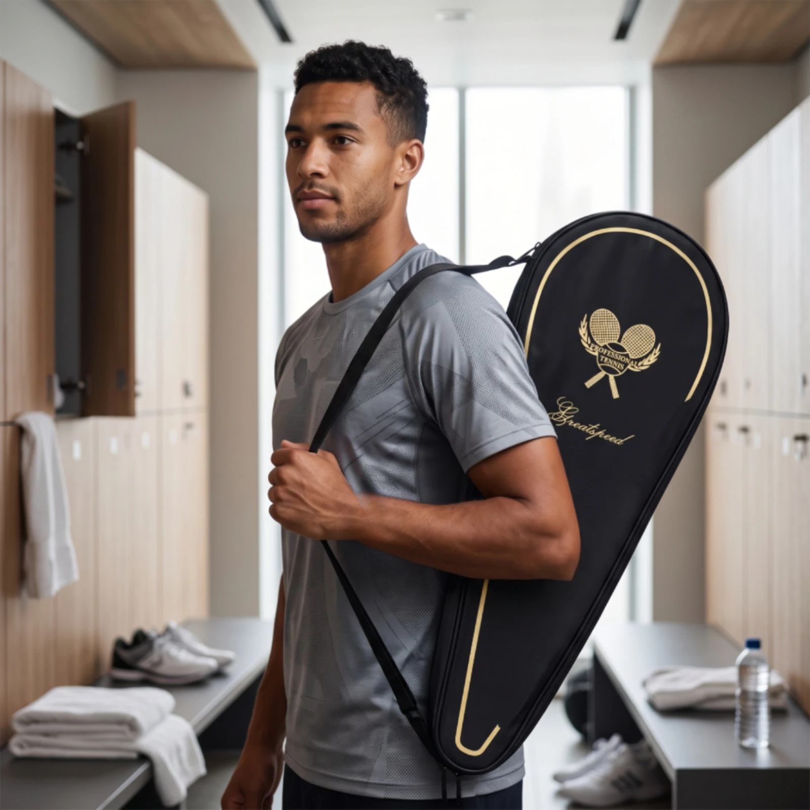 Tennis Racket Cover Bag Safegu - Racket Cover Bag ulasan dan harga