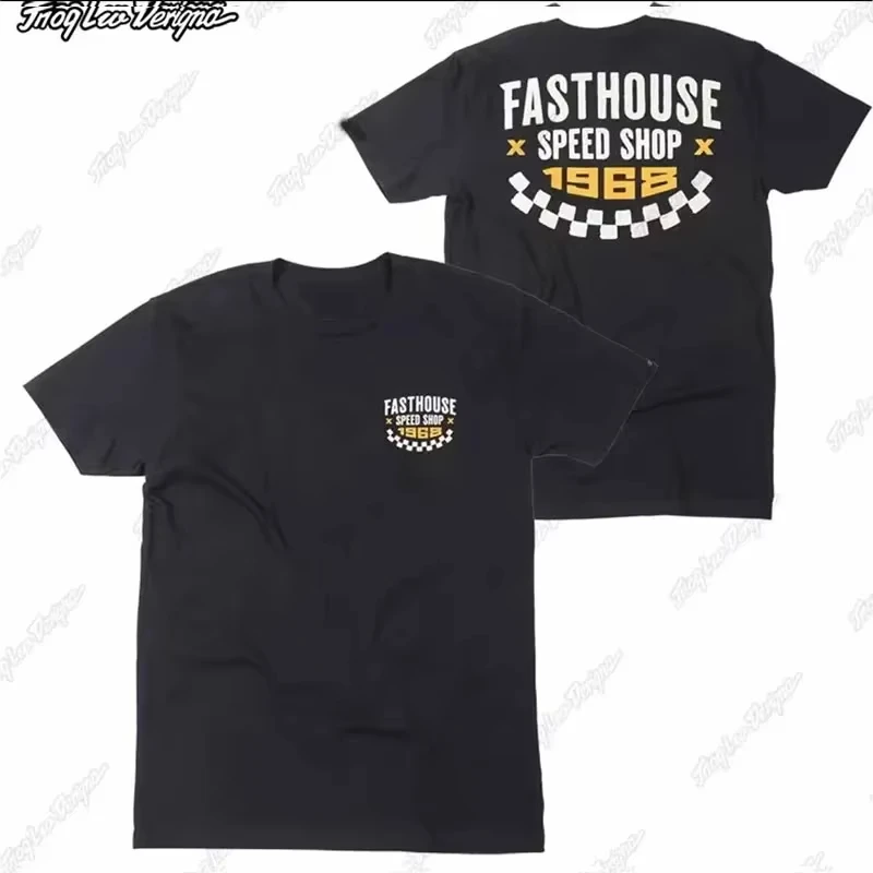 

Motorcycle Riding TopNewFasthouse T 1Shirt Cotton Short Sleeve Printing Tee Men Women Fashion Parenting Clothing Summer Off Road