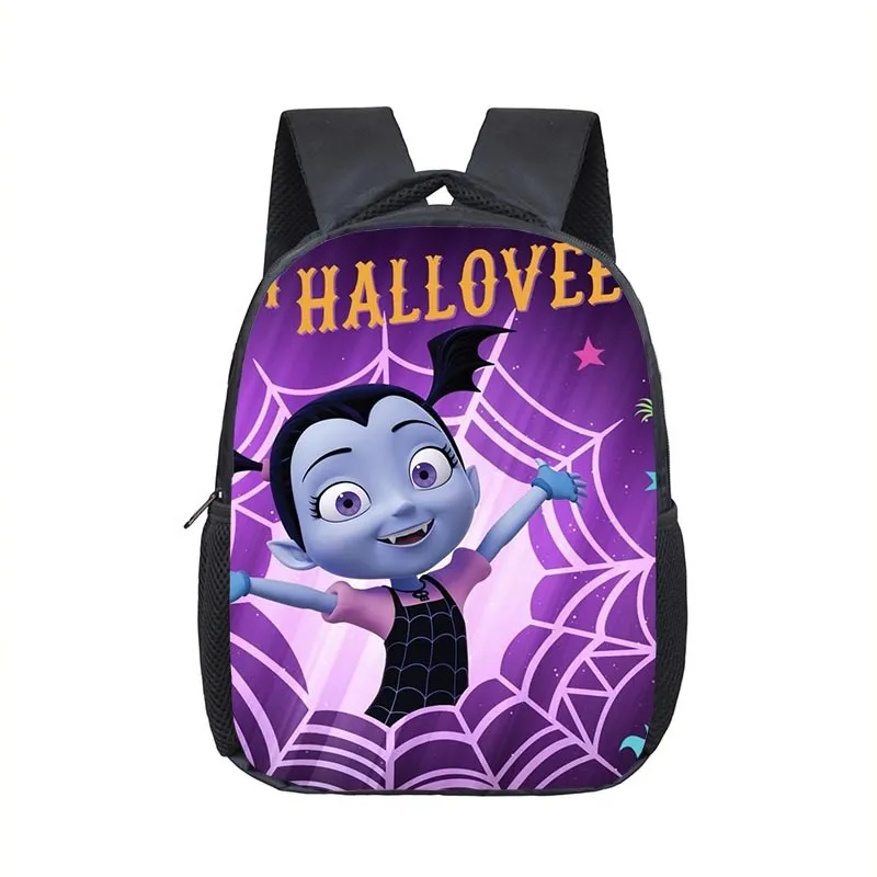 12 inch Disney Vampirina Kindergarten Backpack Children School Bag Toddler Bag for Fashion Kids Girls School Bookbags Gift